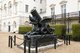 United Kingdom: The Siege of Cadiz Memorial, a French mortar mounted on a cast-iron Chinese dragon commemorating the lifting of the siege in 1812, Horse Guard's Parade, London